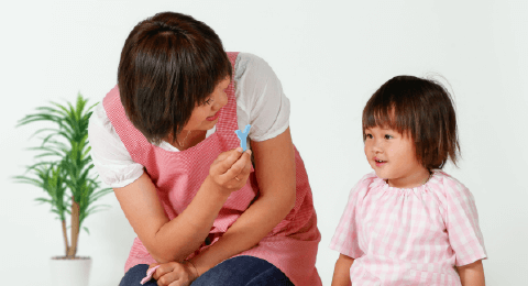 虹のかなたにの療育